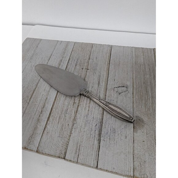 Vintage Stainless Cake Pie Spatula Server Sterling Handle No Mono 10" - Picture 1 of 7